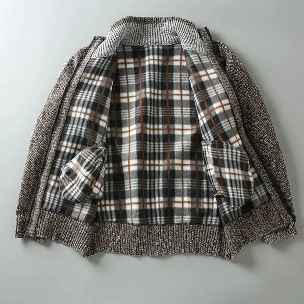 Hudson Knit Zip-Up Jacket