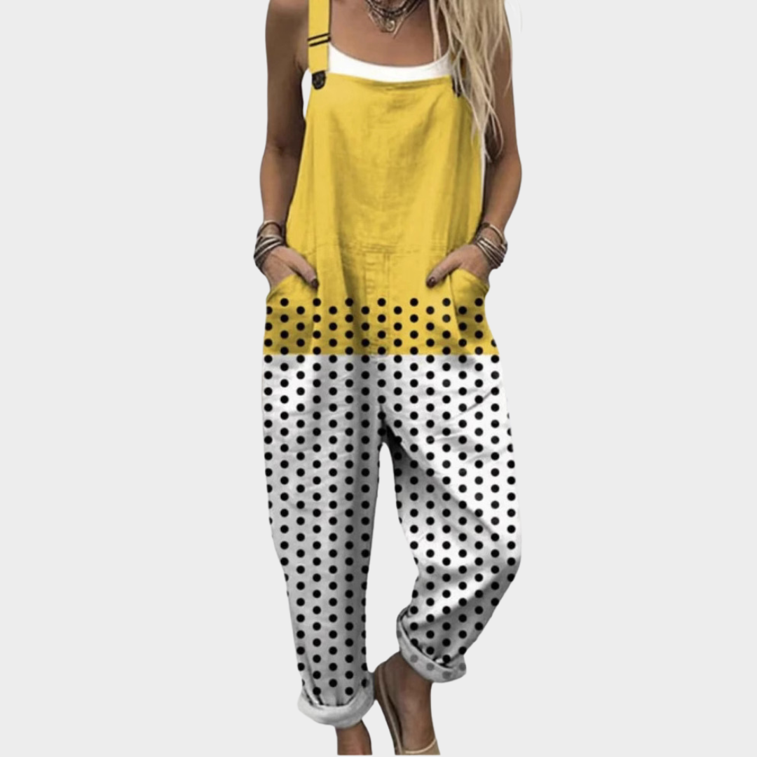 Breezy™ | Lemon Print Overalls