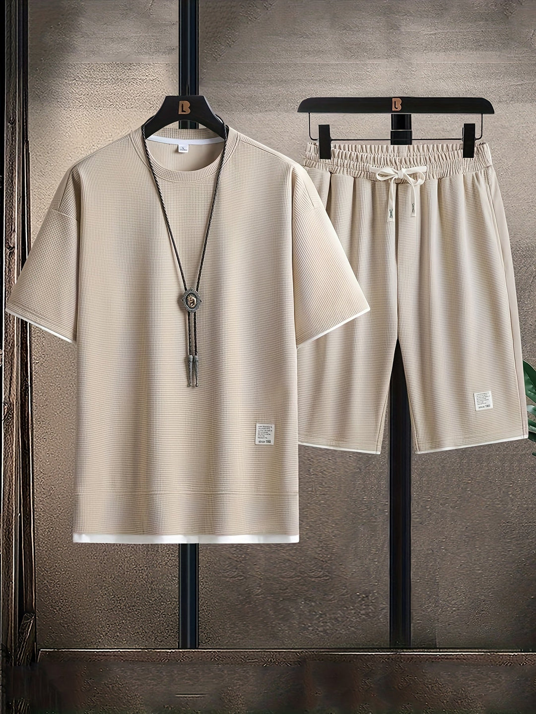 Waffle-knit Lounge Set™