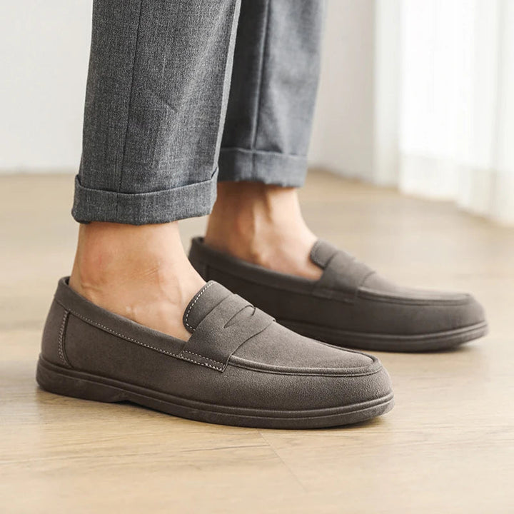 Belfort Suede Penny Loafer
