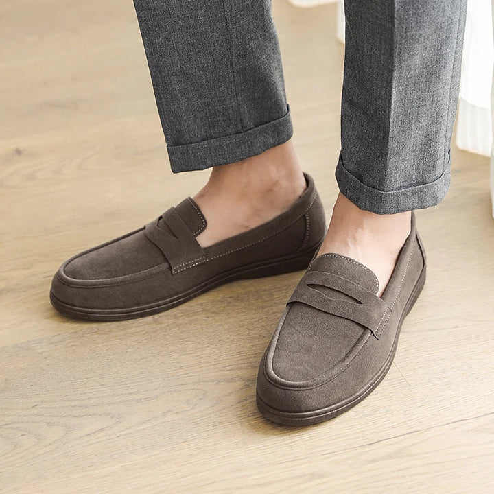 Belfort Suede Penny Loafer