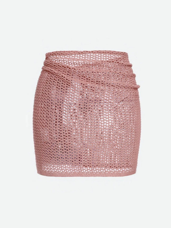 Marina Cover Up Mesh Skirt