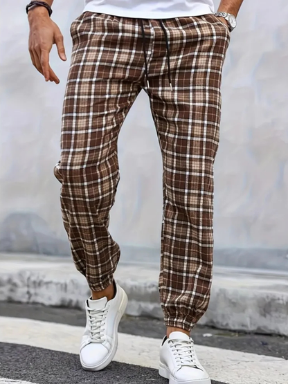 Griffin Plaid Jogger
