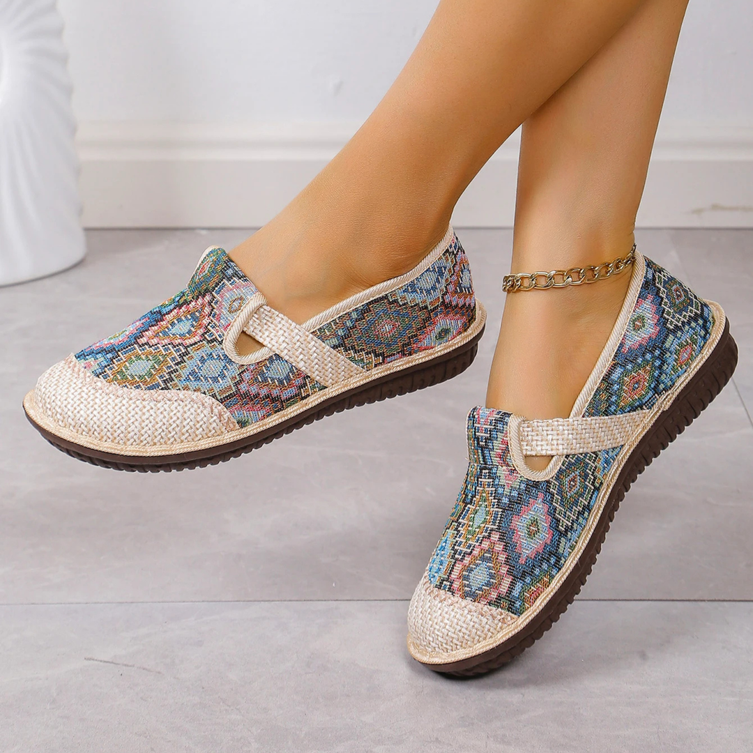 Aztec Tapestry Slip-On