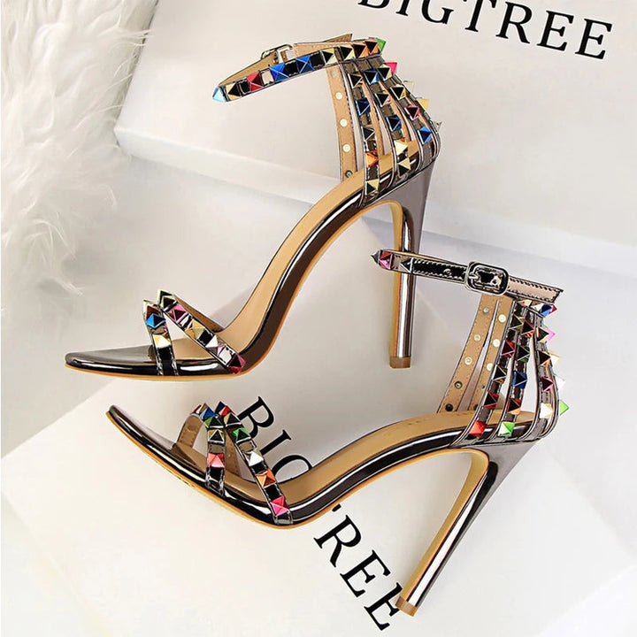 Gleam Theory Studded Stiletto