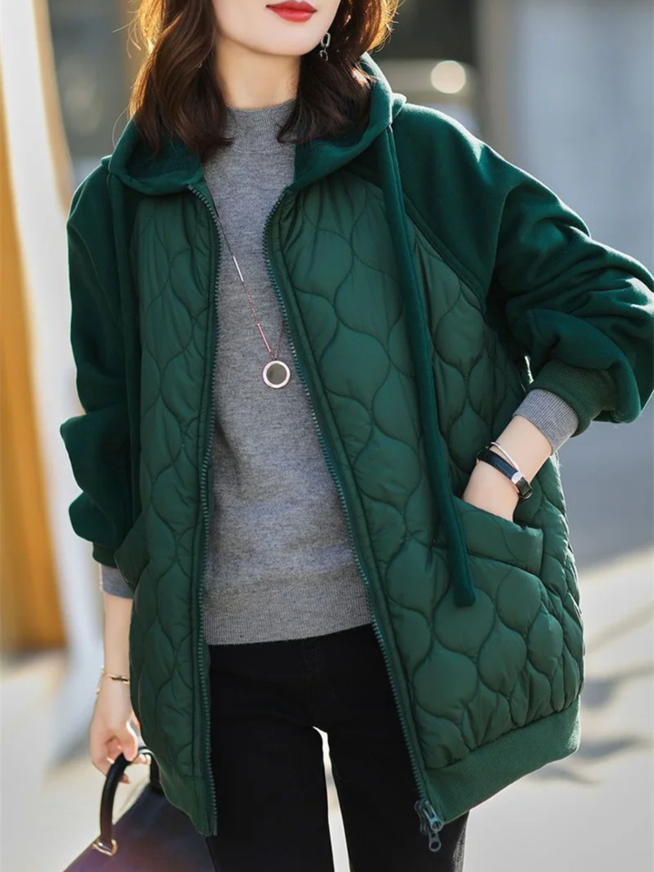 Colette Quilted Hoodie Jacket