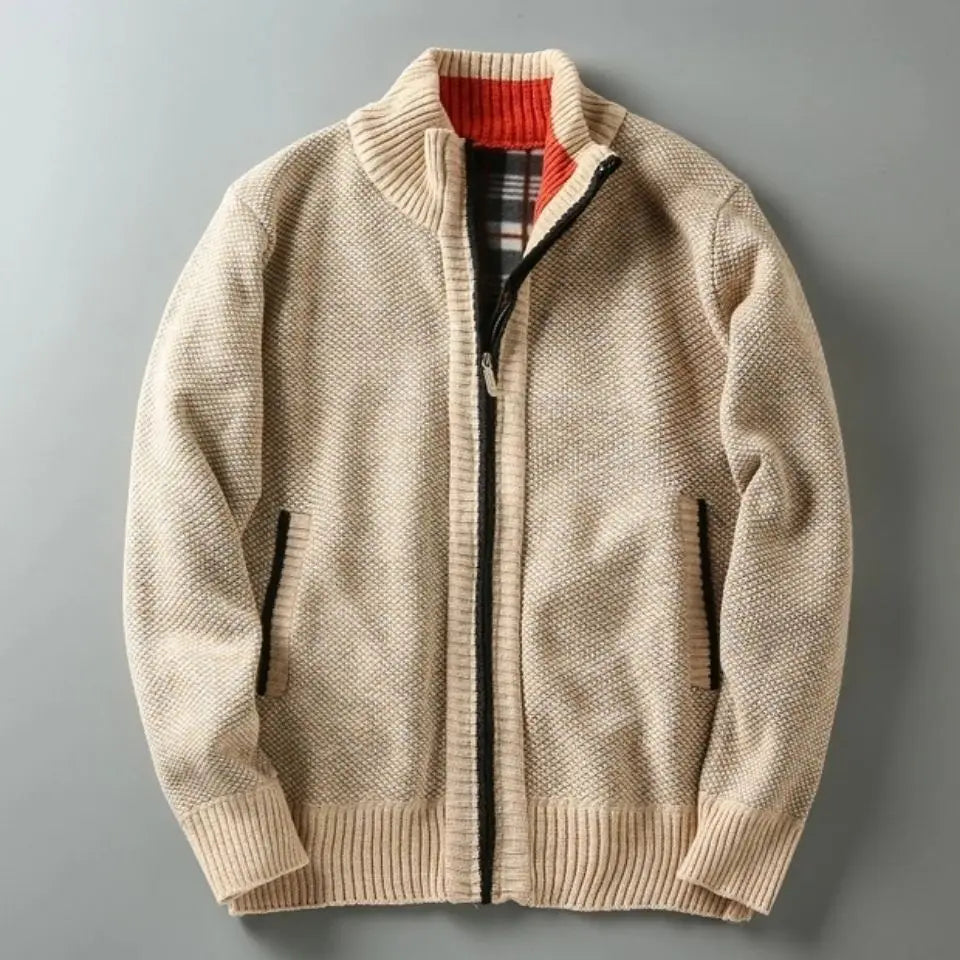 Hudson Knit Zip-Up Jacket