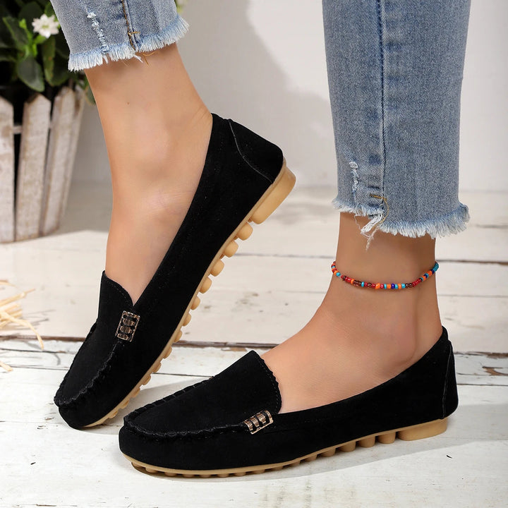 Harper Denim Slip-On Flats