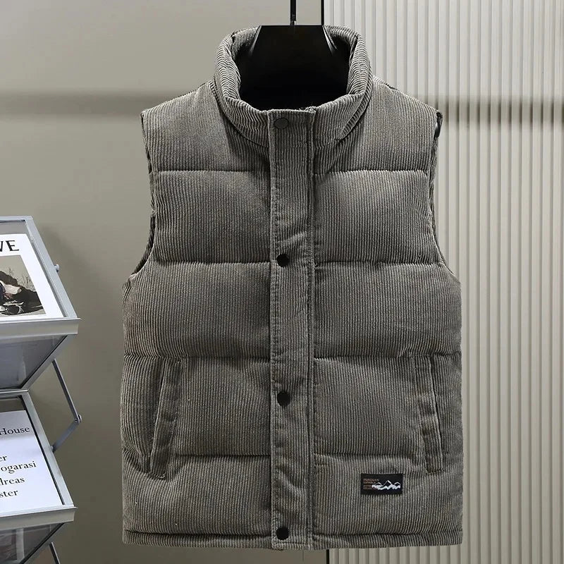 Highland Corduroy Puffer Vest