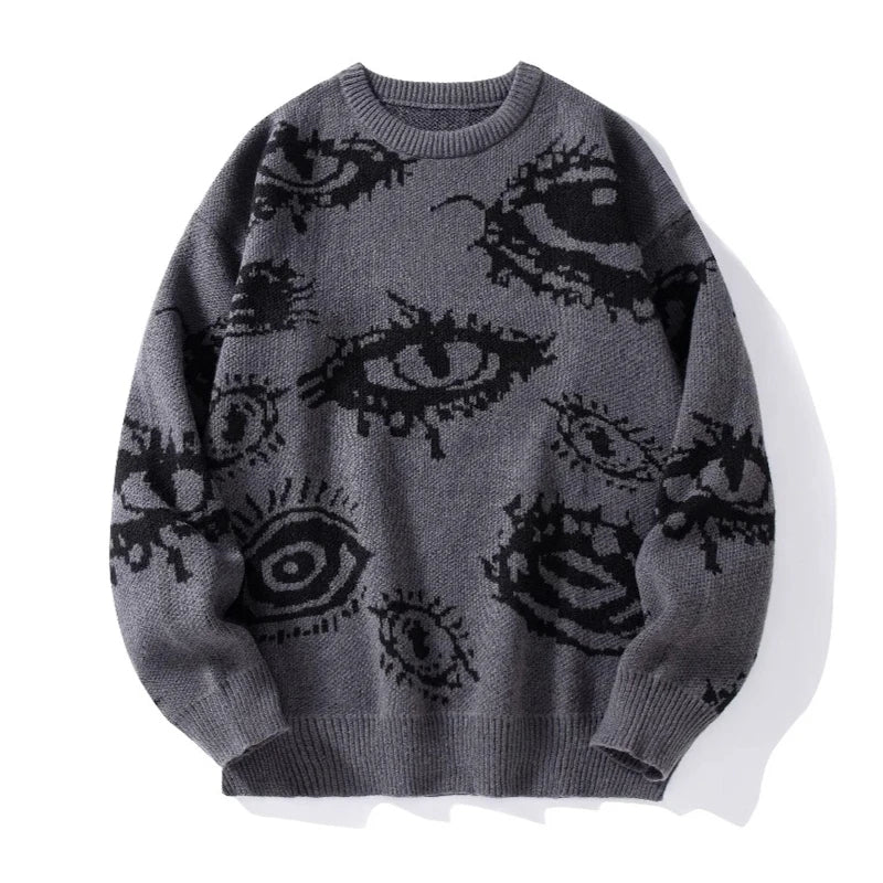 Eye Thread Knit Sweater