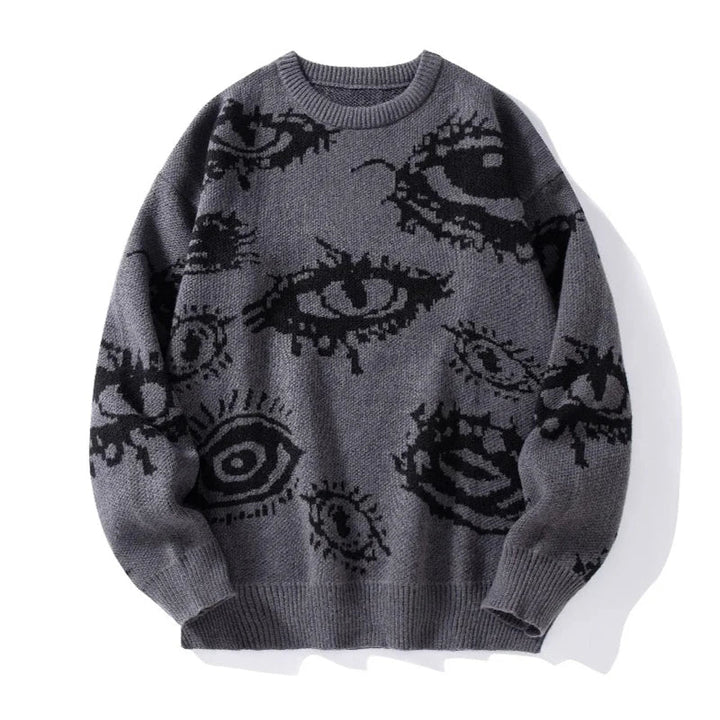 Eye Thread Knit Sweater