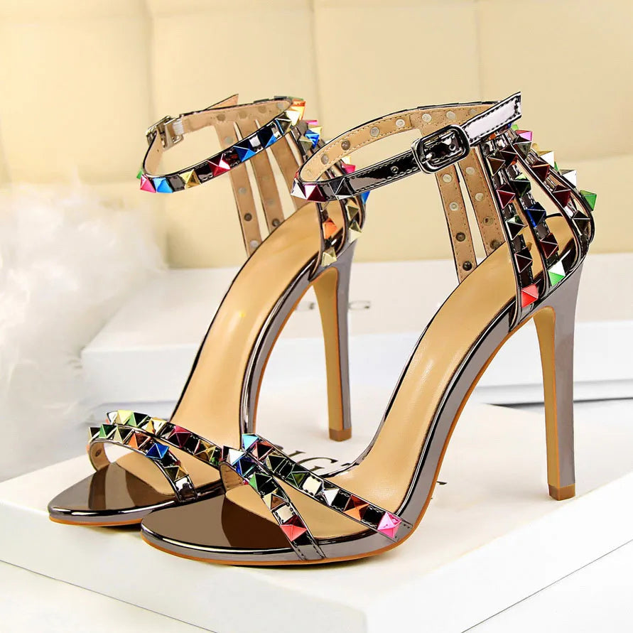 Gleam Theory Studded Stiletto