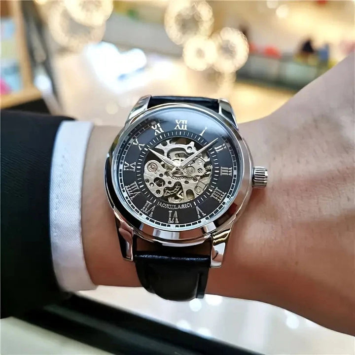 Marquis Skeleton Automatic Watch