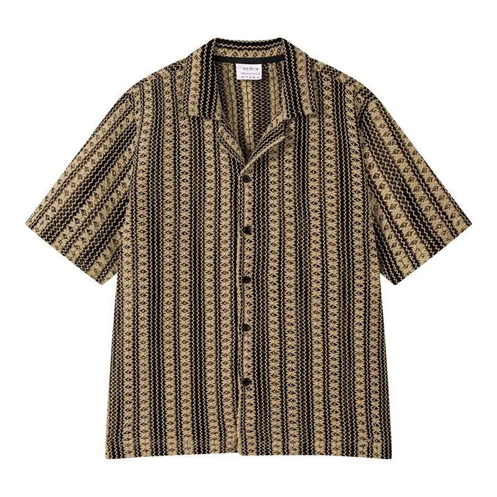 Montavero Stripe Knit Shirt