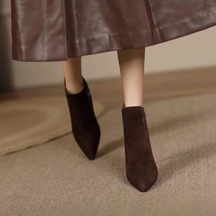 Hera Suede Stiletto Boot