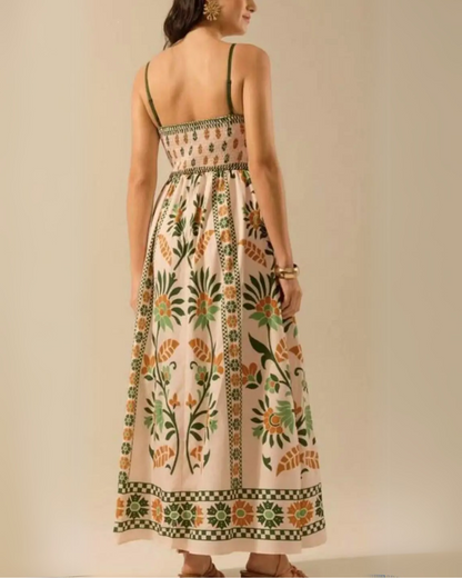 Sunset Botanica Maxi Dress