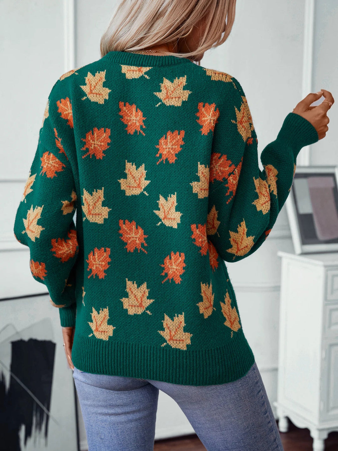 Autumn Hues Knit Sweater