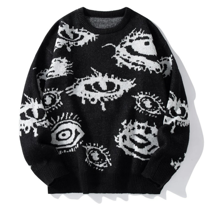 Eye Thread Knit Sweater