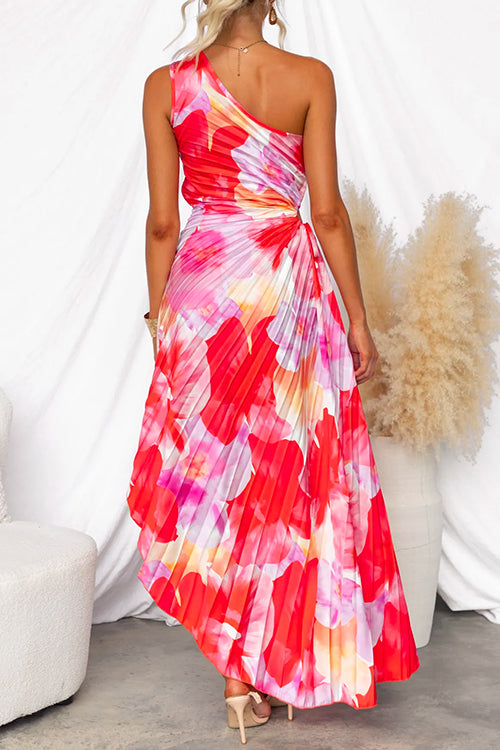 Kelly | Flowing Pleated Maxi Dress