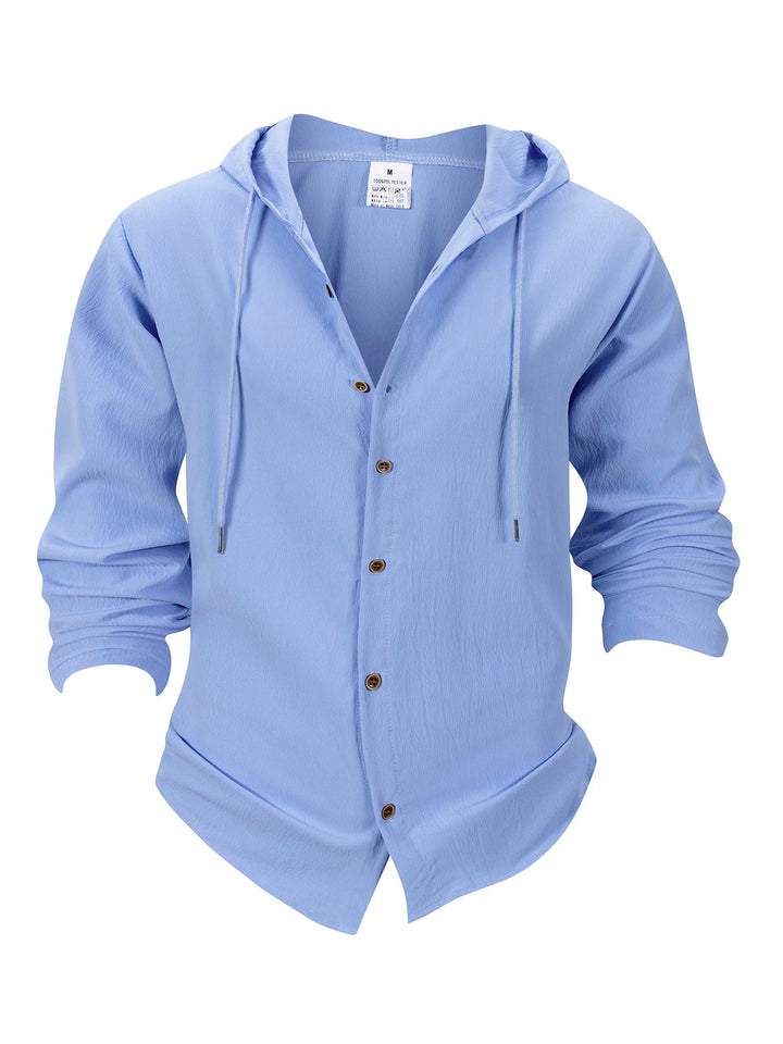 Monaco Button-Up Hoodie
