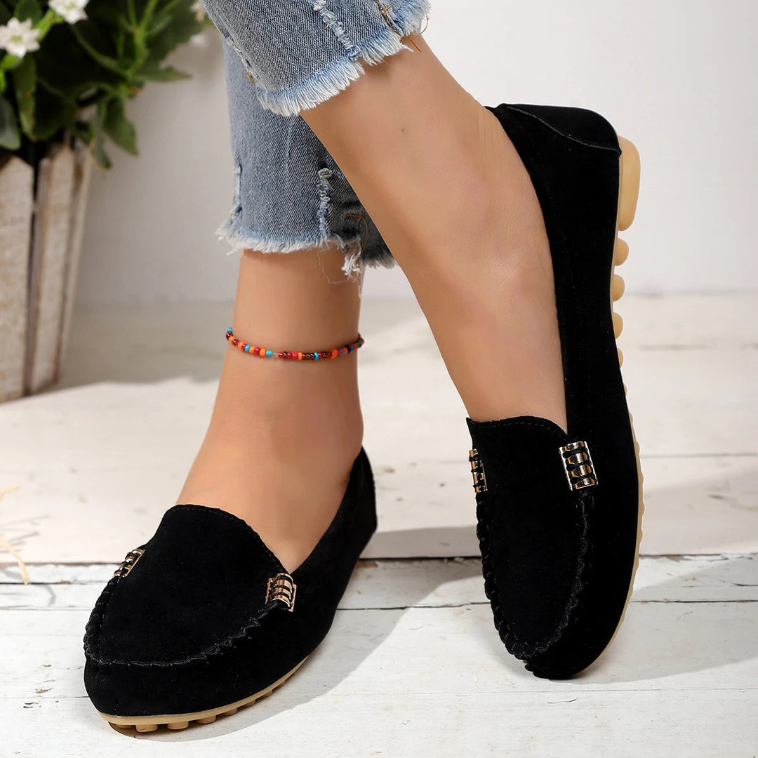Harper Denim Slip-On Flats