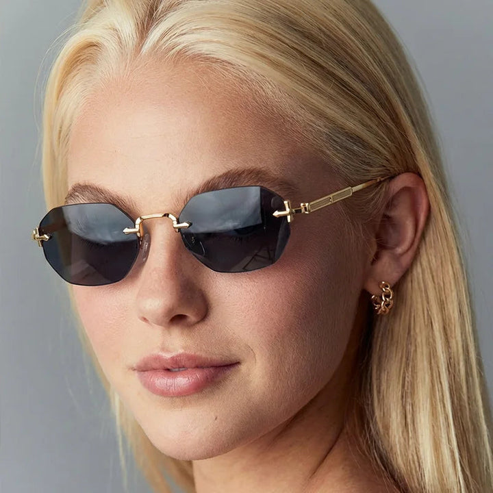 Hexon Rimless Sunglasses