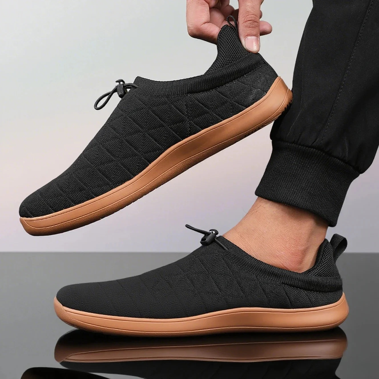 Rowe Quilted Mesh Slip-On