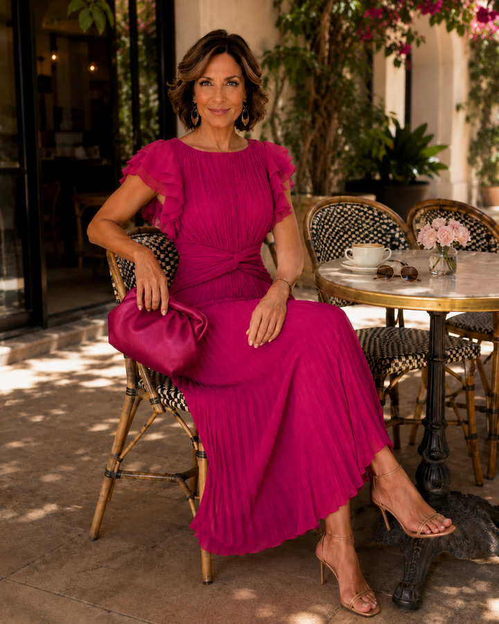 Lara | Timeless Pleated Dress