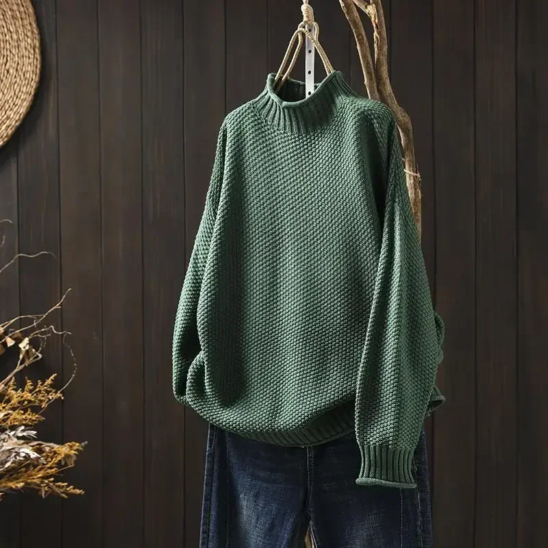 Honeycomb Knit Pullover