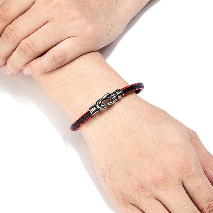 Iron Knot Braided Bracelet