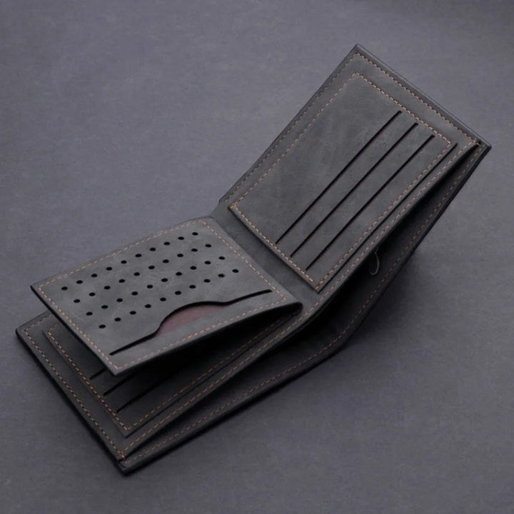 Executive Slim Suede Wallet
