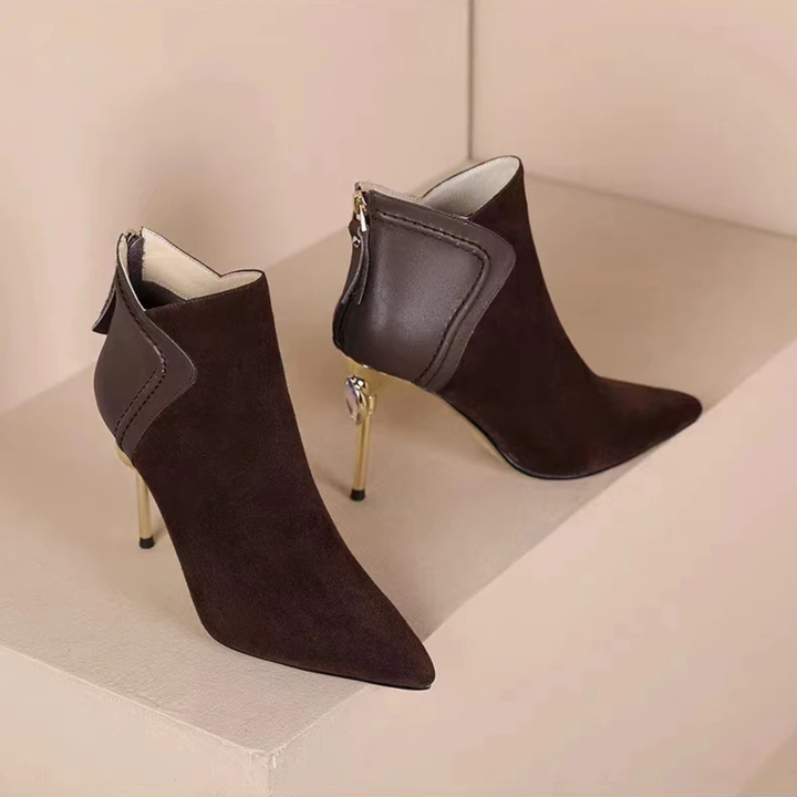 Hera Suede Stiletto Boot