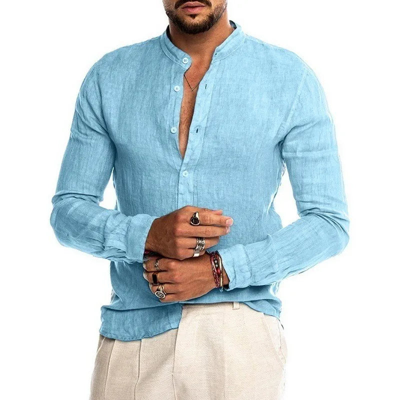Sorrento Linen Button-Up