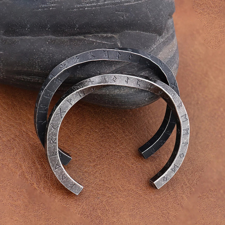 Runestone Steel Cuff