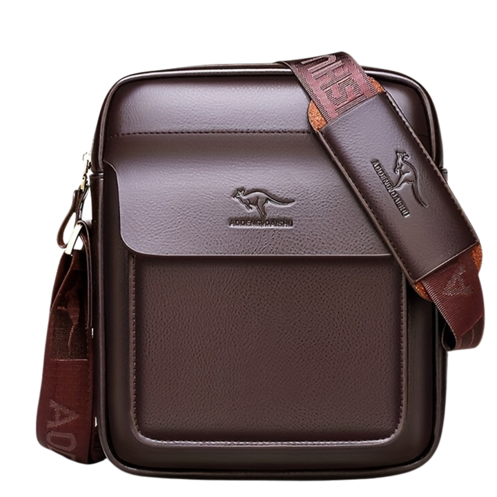 Executive Leather Messenger Bag