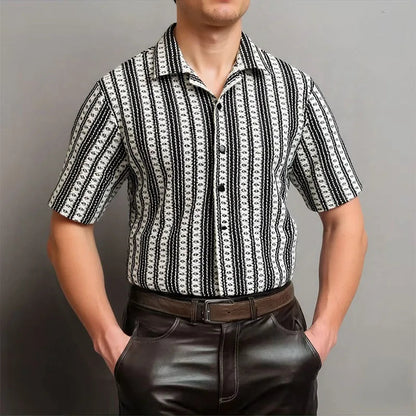 Montavero Stripe Knit Shirt