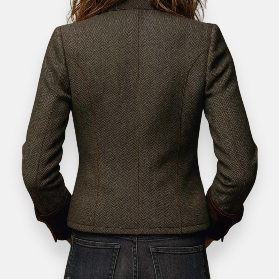 Sophia | Classic Tweed Blazer