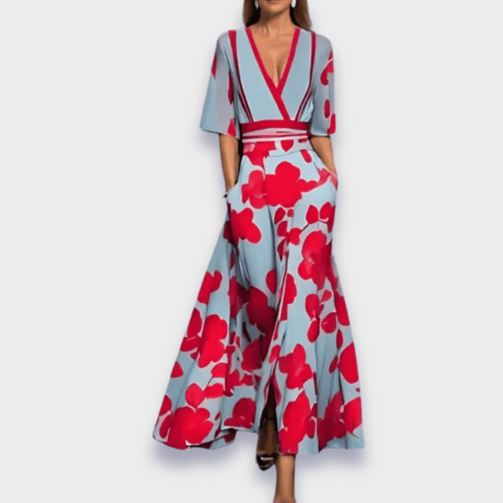 Mia | Graceful Floral Gown