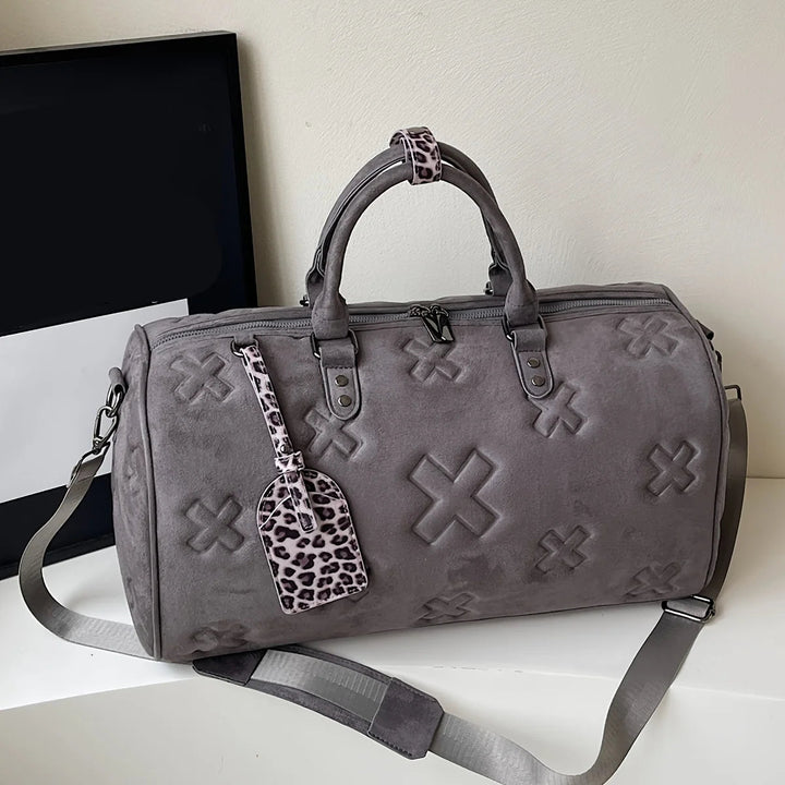 Axis Suede Weekender Bag