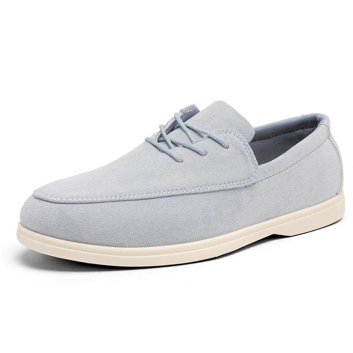 Delano Lace-up Suede Loafer