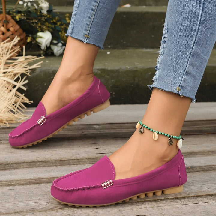 Harper Denim Slip-On Flats