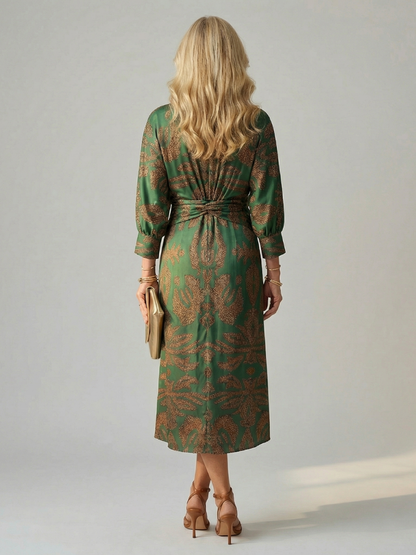 Lune | Eco-Friendly Midi Wrap Dress