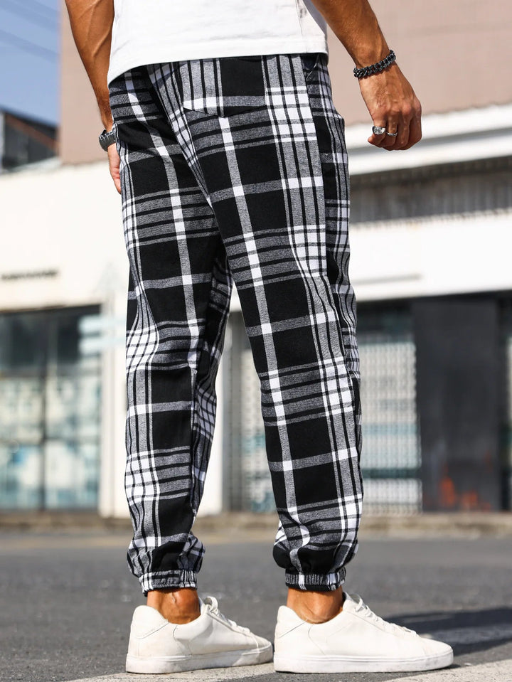 Griffin Plaid Jogger