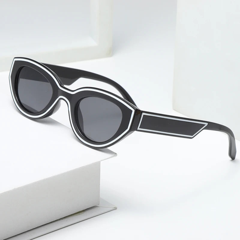 Contrast Outline Sunglasses
