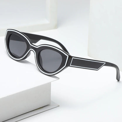 Contrast Outline Sunglasses