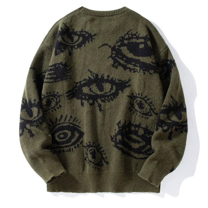 Eye Thread Knit Sweater