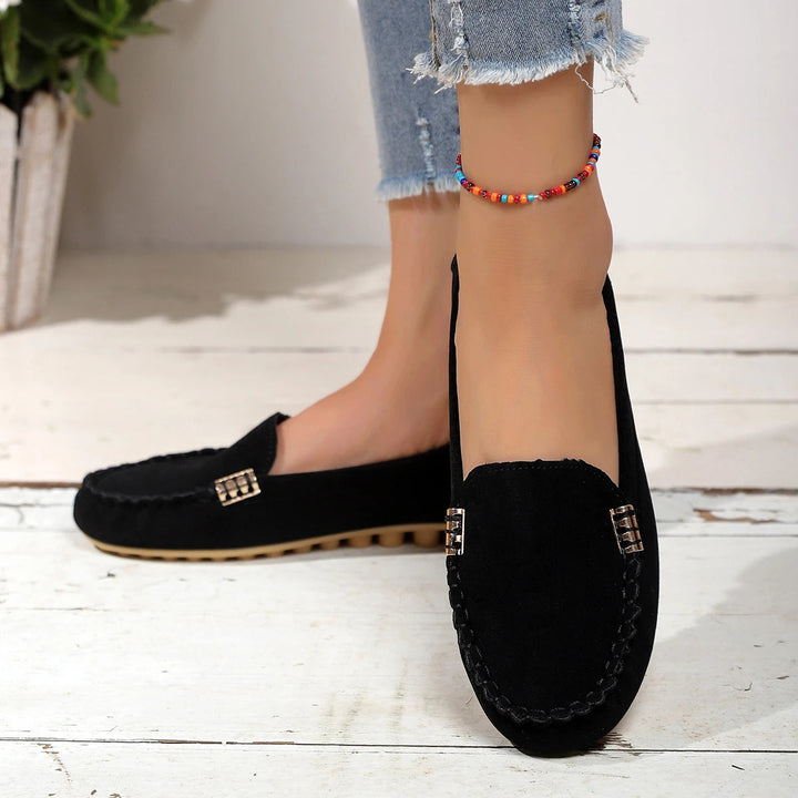 Harper Denim Slip-On Flats