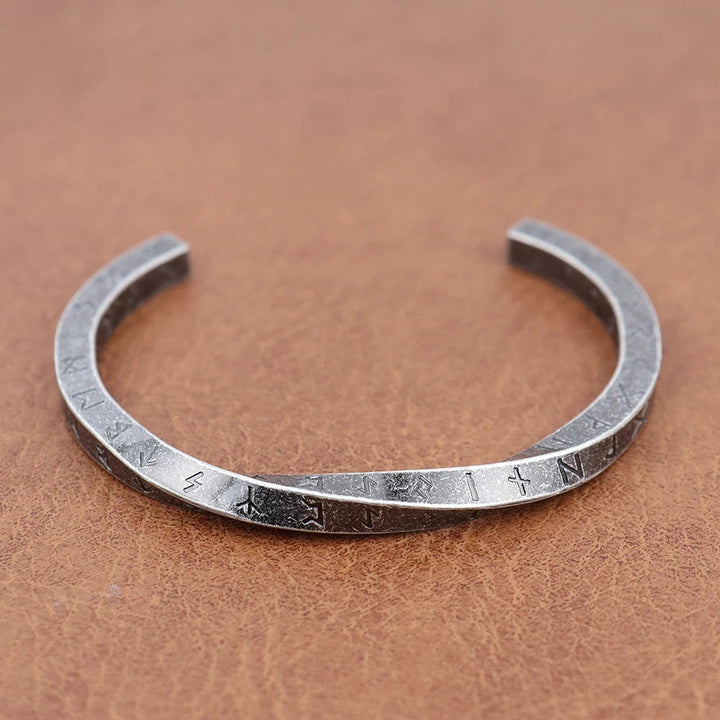 Runestone Steel Cuff