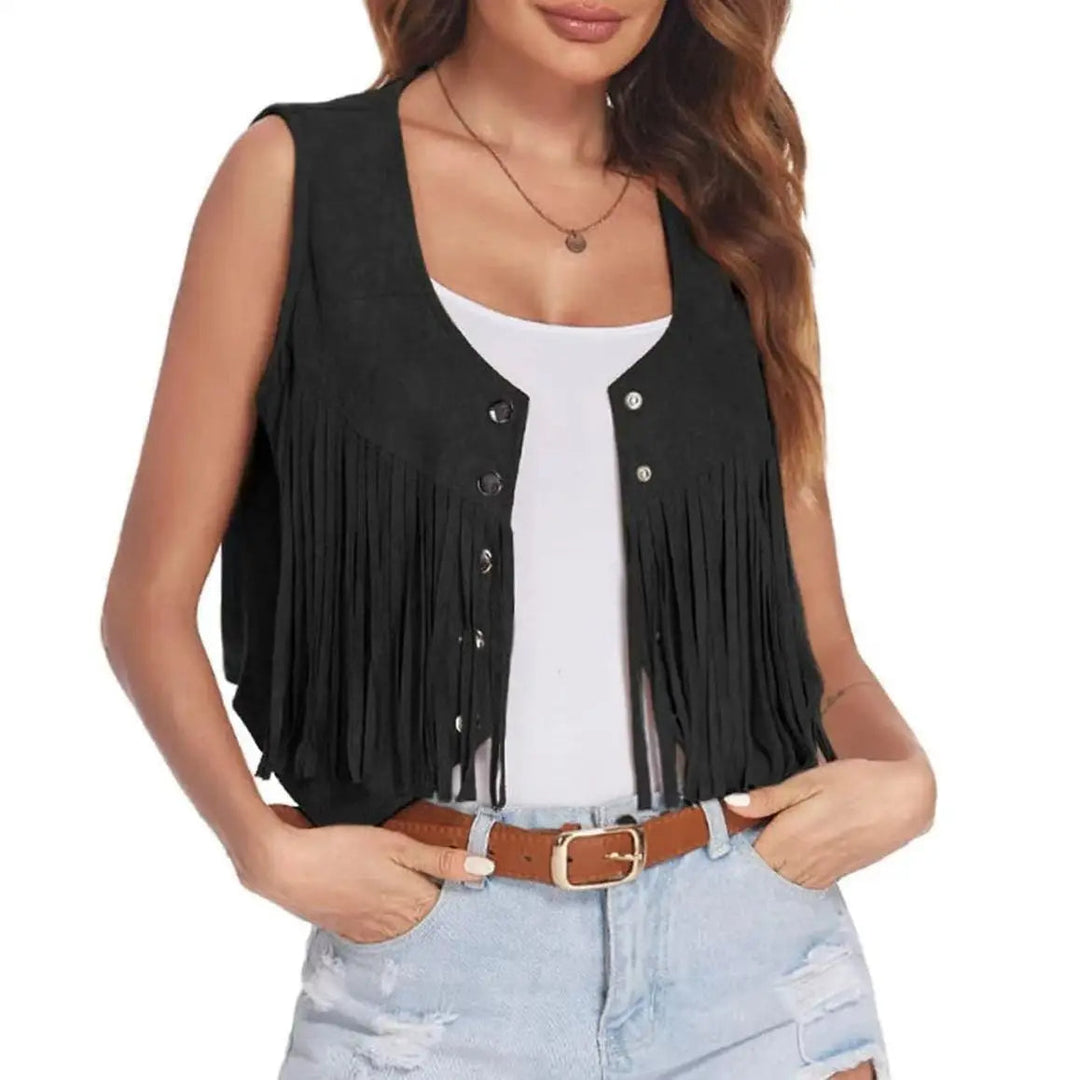 Mojave Fringe Vest