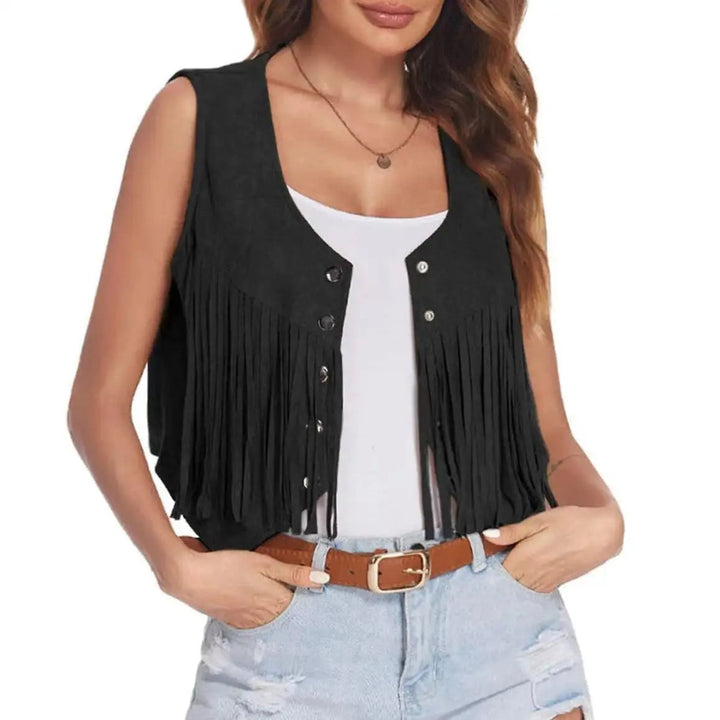 Mojave Fringe Vest